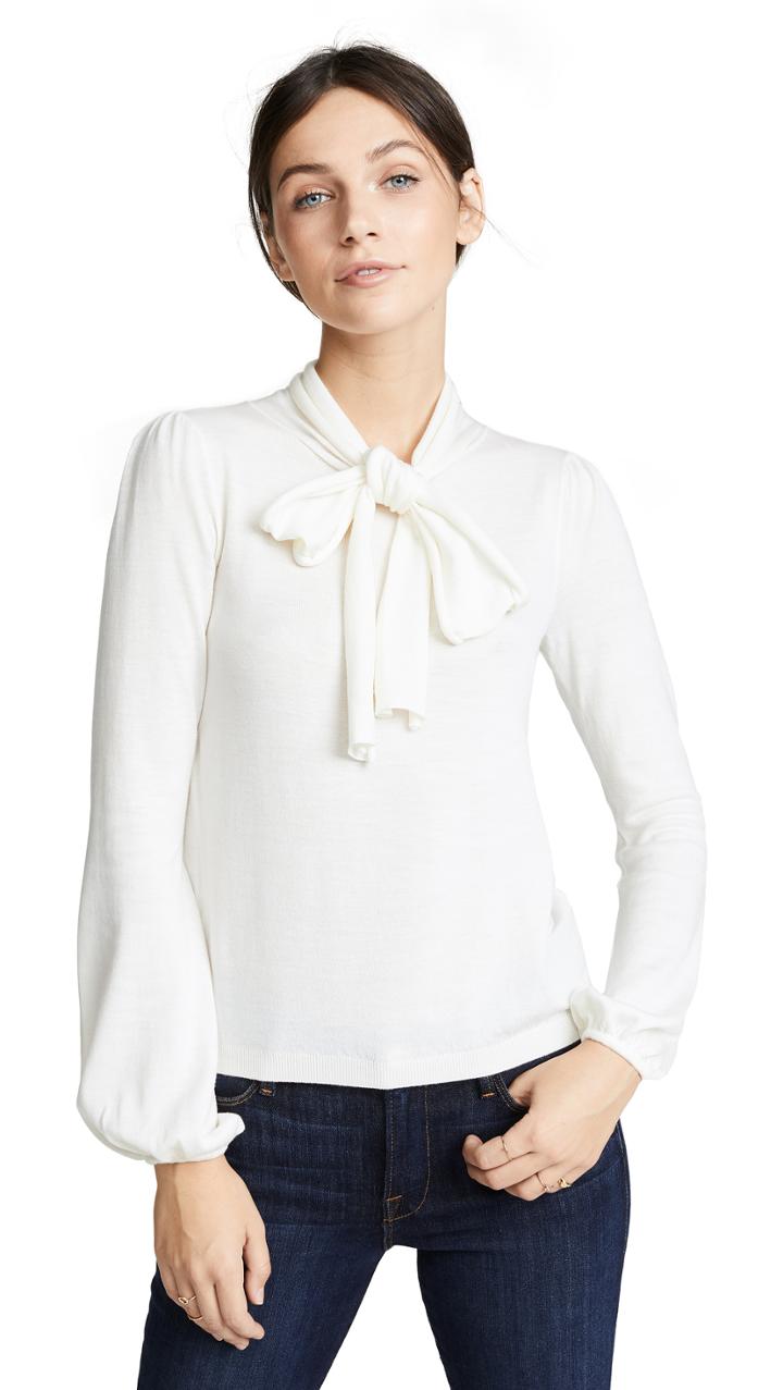 Giambattista Valli Tie Neck Sweater
