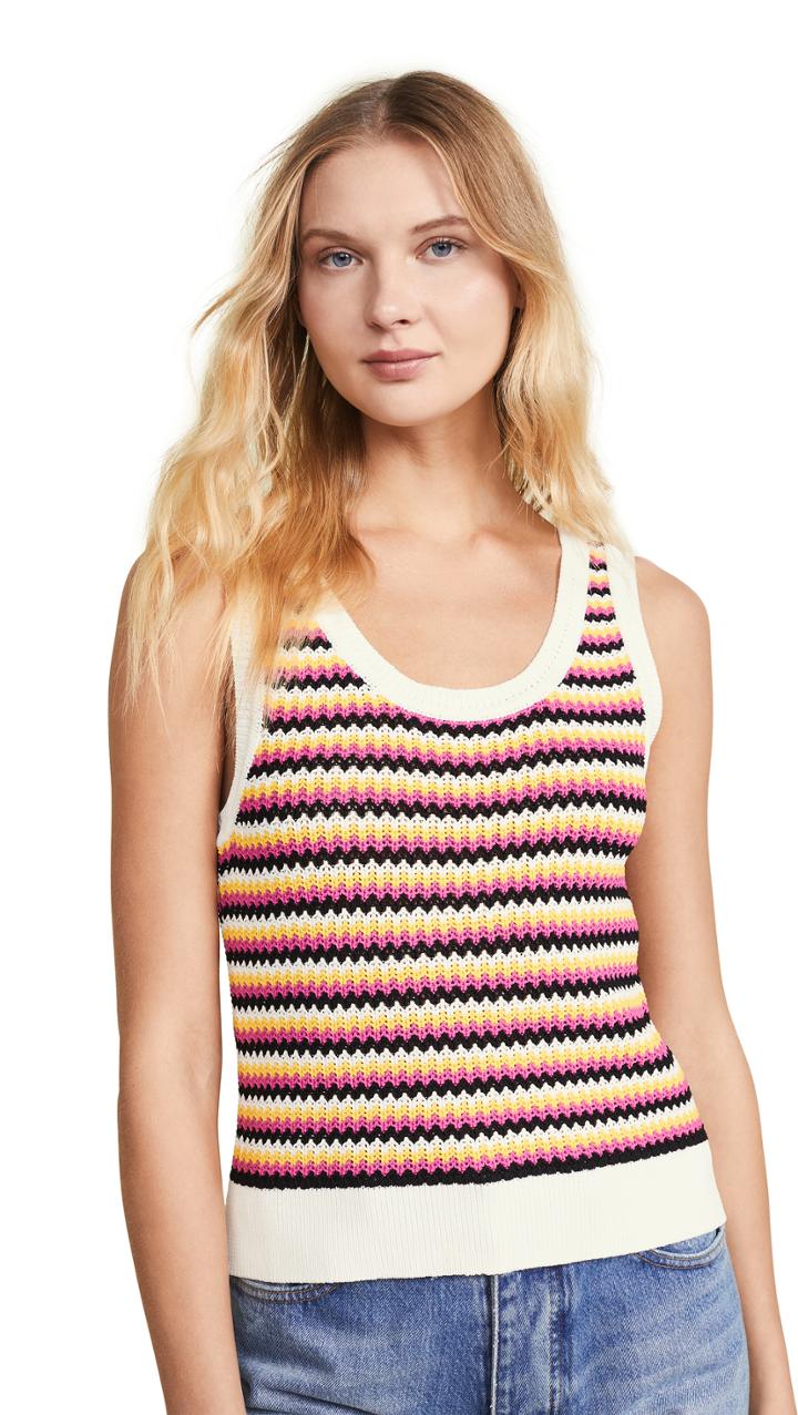 Bb Dakota Lomard Street Crochet Sweater