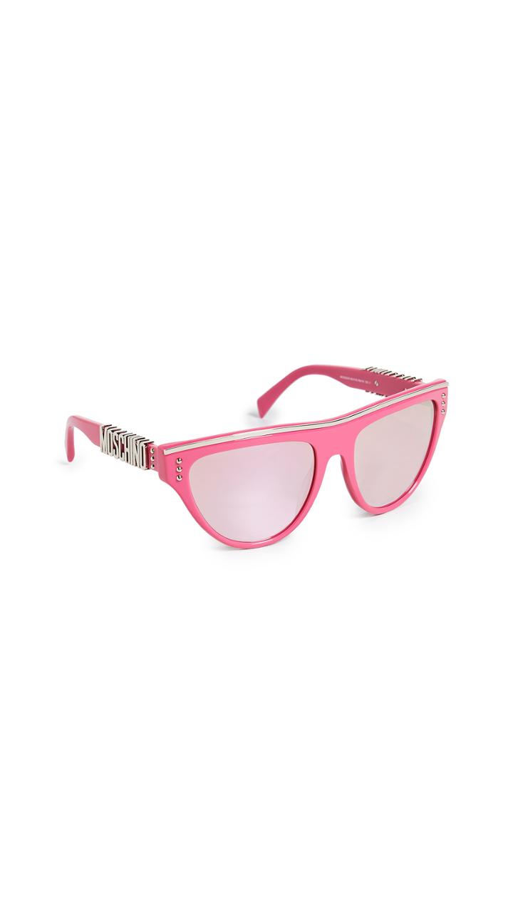 Moschino Flat Top Sunglasses