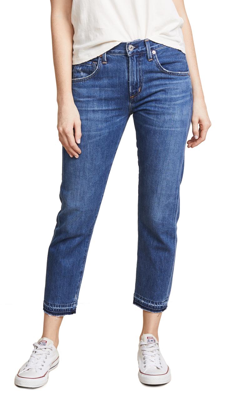 Citizens Of Humanity Emerson Crop Slim Fit Boyfriend Jeans