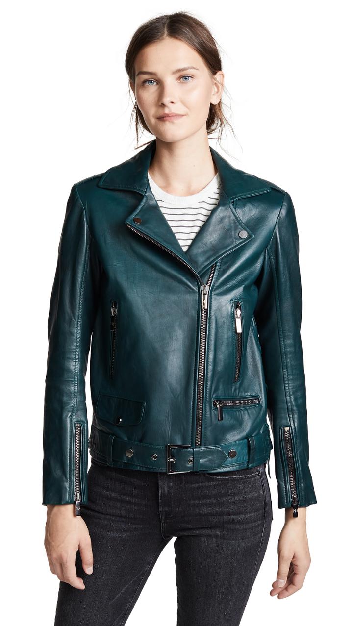 Nour Hammour Republique Leather Jacket