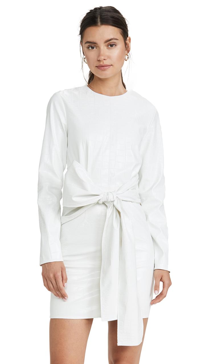 Msgm Waist Tie Dress