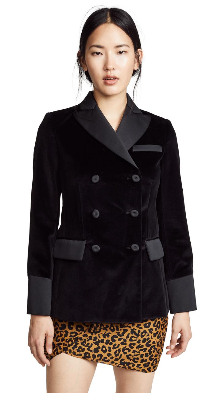 Moschino Velvet Blazer