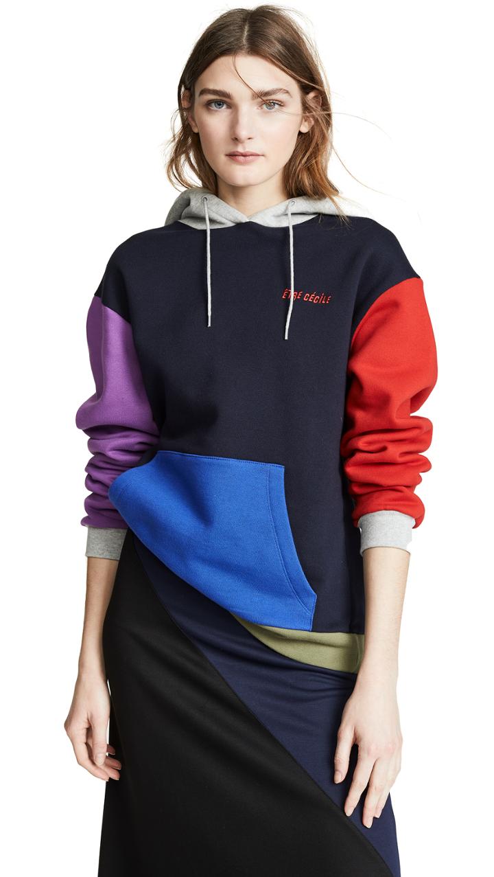 Etre Cecile Aurelia Colorblock Hoodie