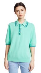 Marc Jacobs Short Sleeve Polo Shirt With Contrast Tips