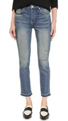 Amo Twist Side Slit Jeans