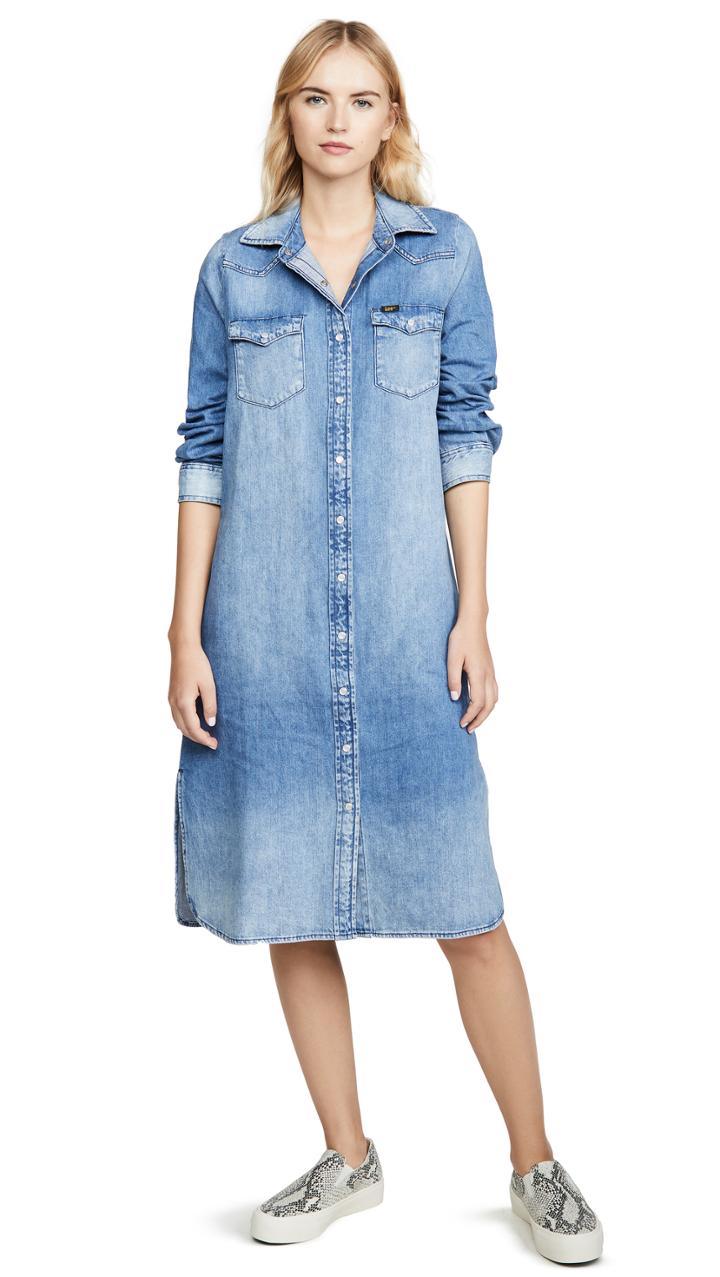 Lee Vintage Modern Western Midi Dress