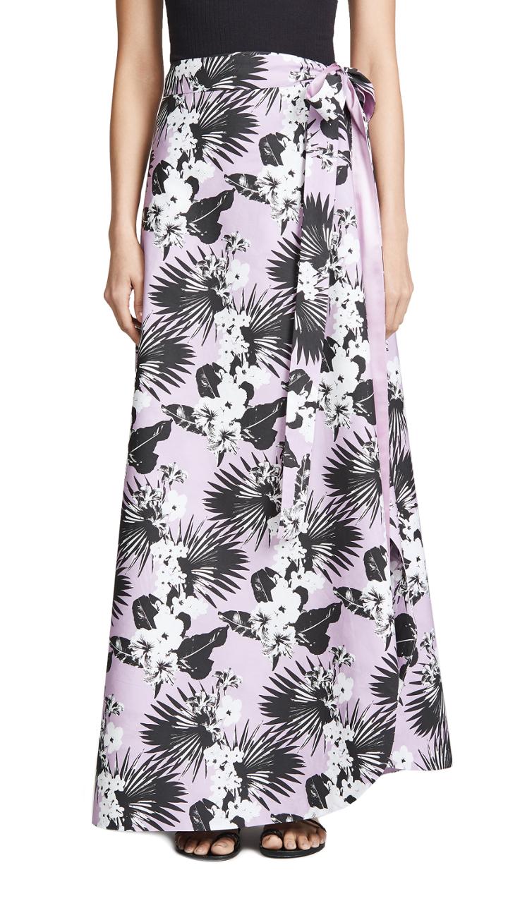 Viva Aviva Kawai Tropical Wrap Skirt