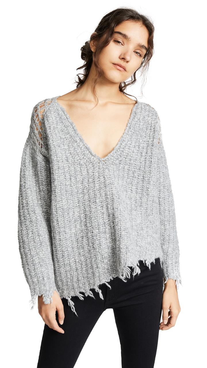 Iro.jeans Iro. Jeans Miller Chunky V Neck Sweater
