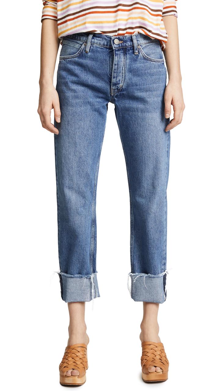 Free People Relaxed Destroyed Skirt