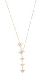 Shashi Starburst Lariat Necklace