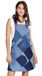 Ksenia Schnaider Patchwork Apron Dress