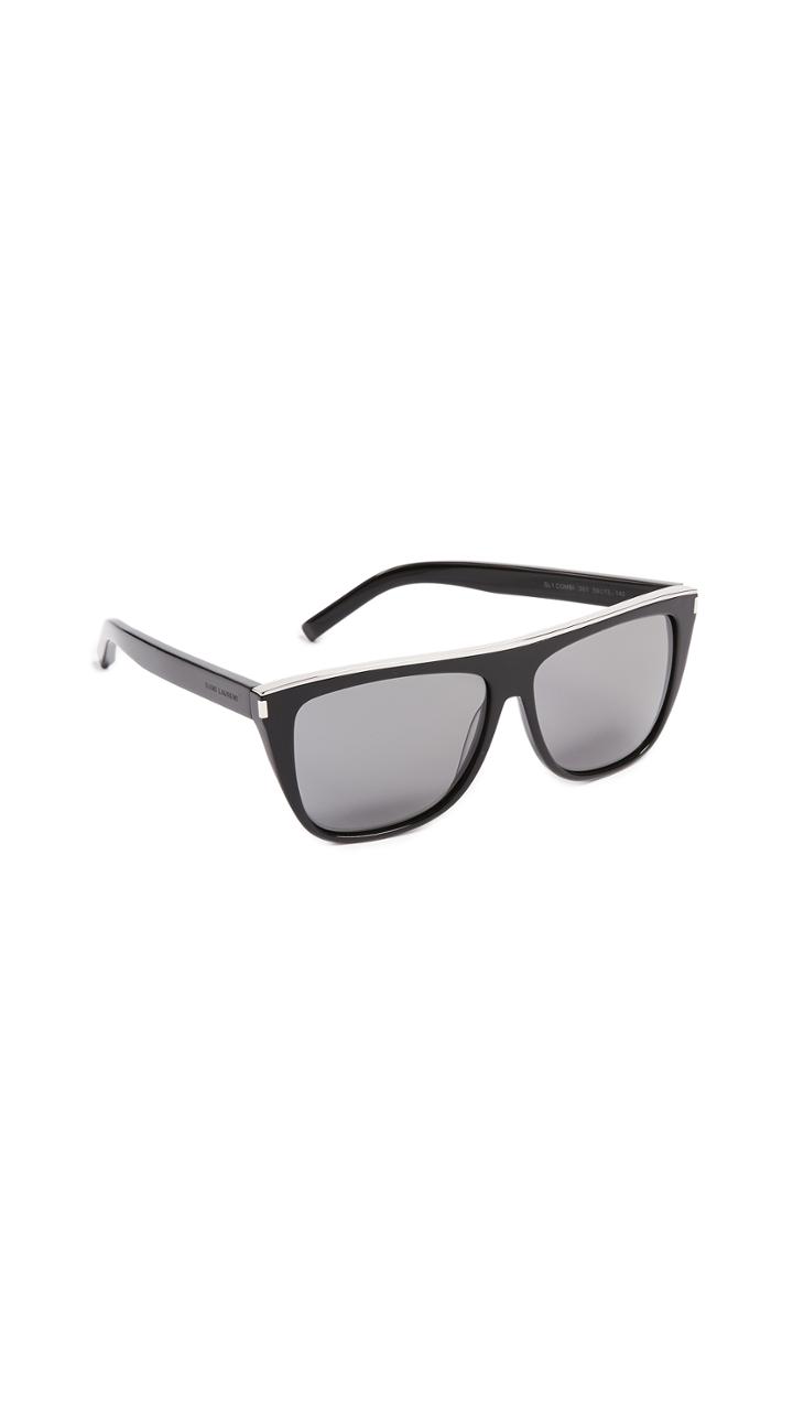 Saint Laurent Sl 1 Mineral Glass Combi Sunglasses