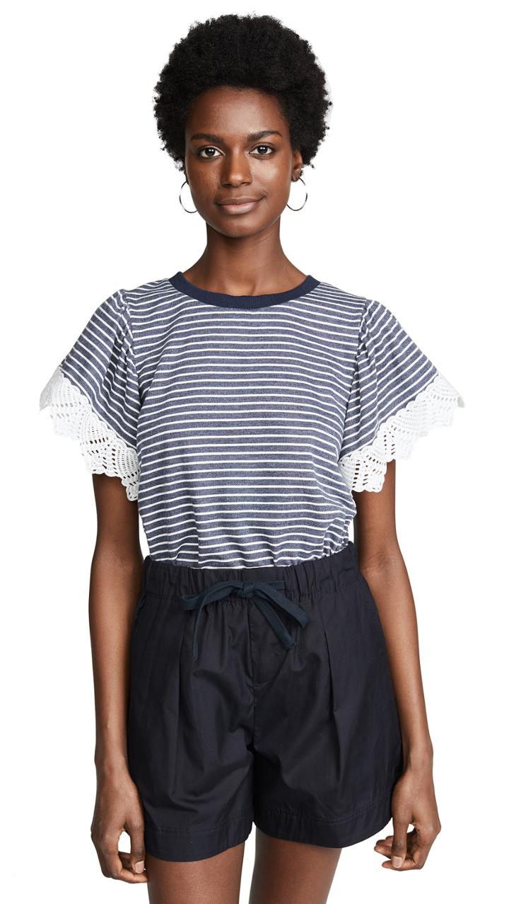 Suboo Textured Black High Waisted Bow Bottoms