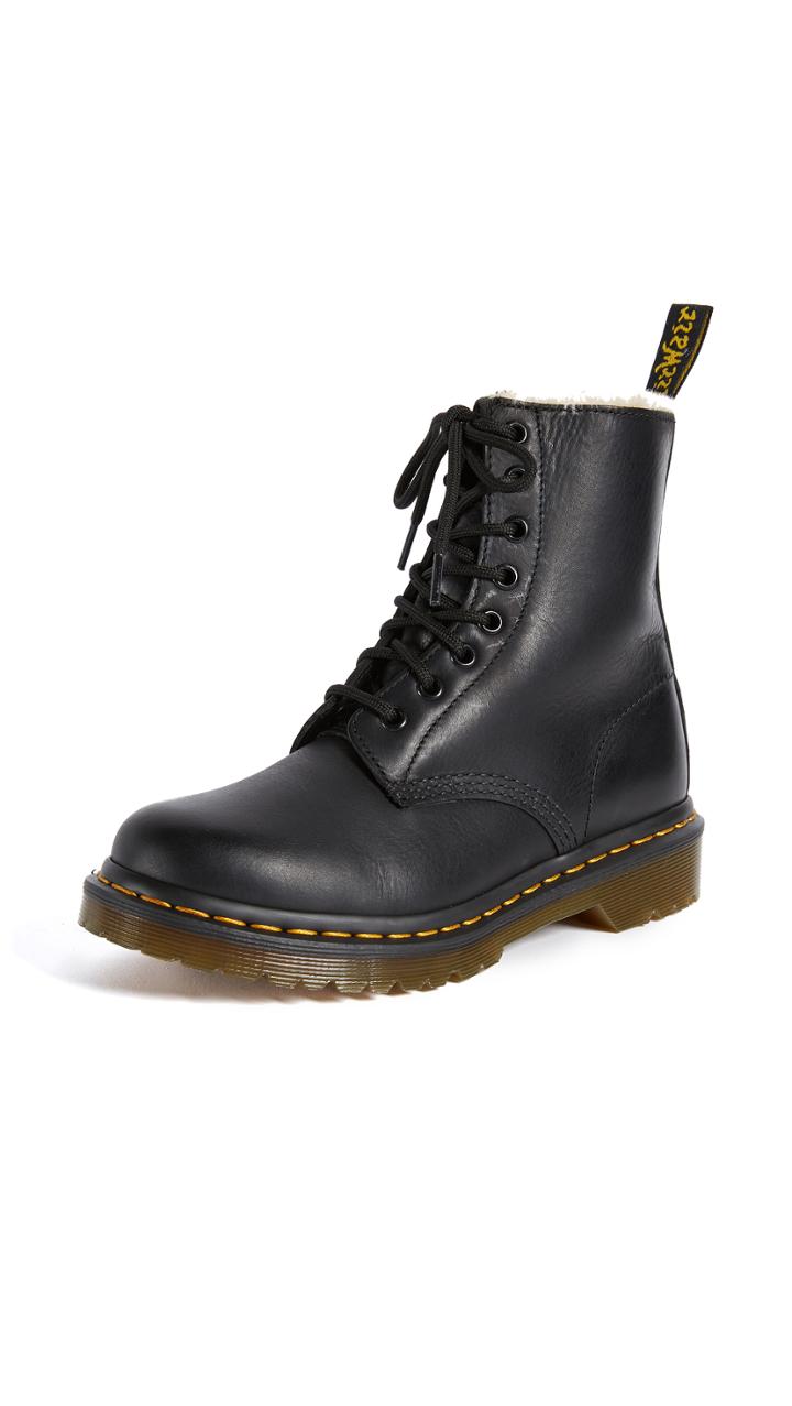 Dr Martens 1460 Serena 8 Eye Sherpa Boots