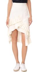 Jacquemus Seville Ruffle Skirt