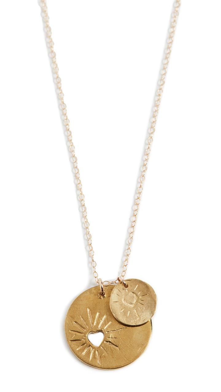 Maison Monik Double Heart Necklace