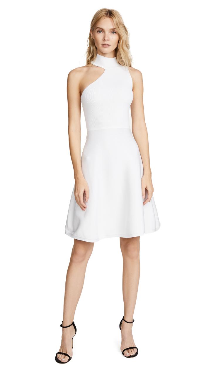 Cushnie Et Ochs Vika Mock Neck Dress