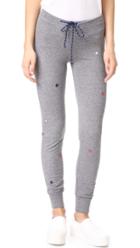 Sundry Star Patches Skinny Sweatpants