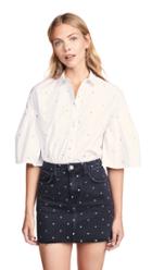 Chinti And Parker Tribal Tattoo Shirt With Fluted Sleeves
