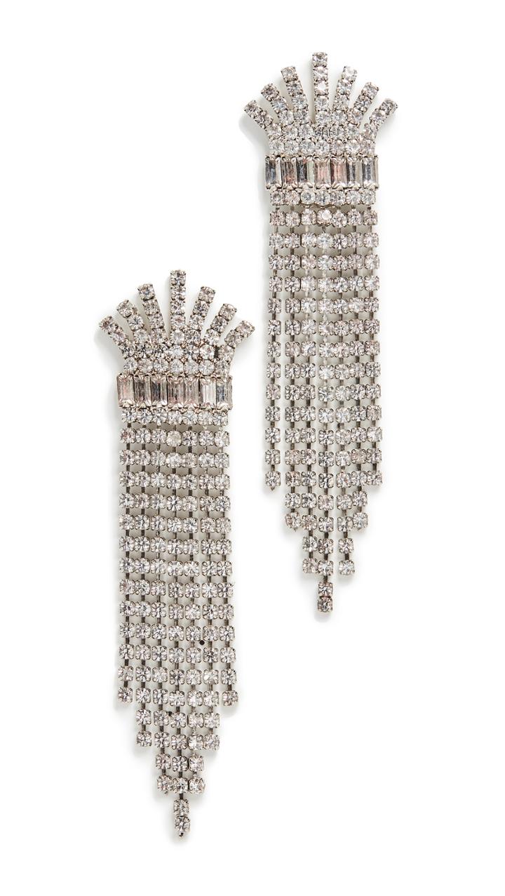 Elizabeth Cole Crystal Earrings