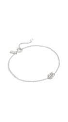 Adina Reyter Pavé Interlocking Loop Bracelet