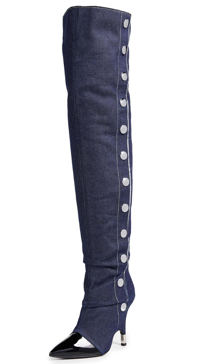Giuseppe Zanotti Stud Thigh High Boots