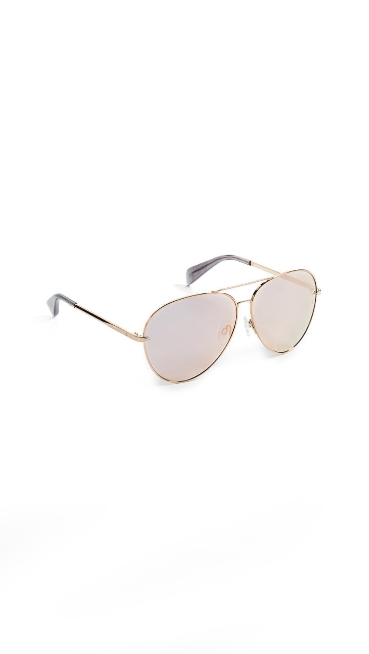 Rag Bone Runway Aviator Sunglasses