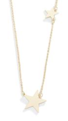 Shashi Two Star Necklace