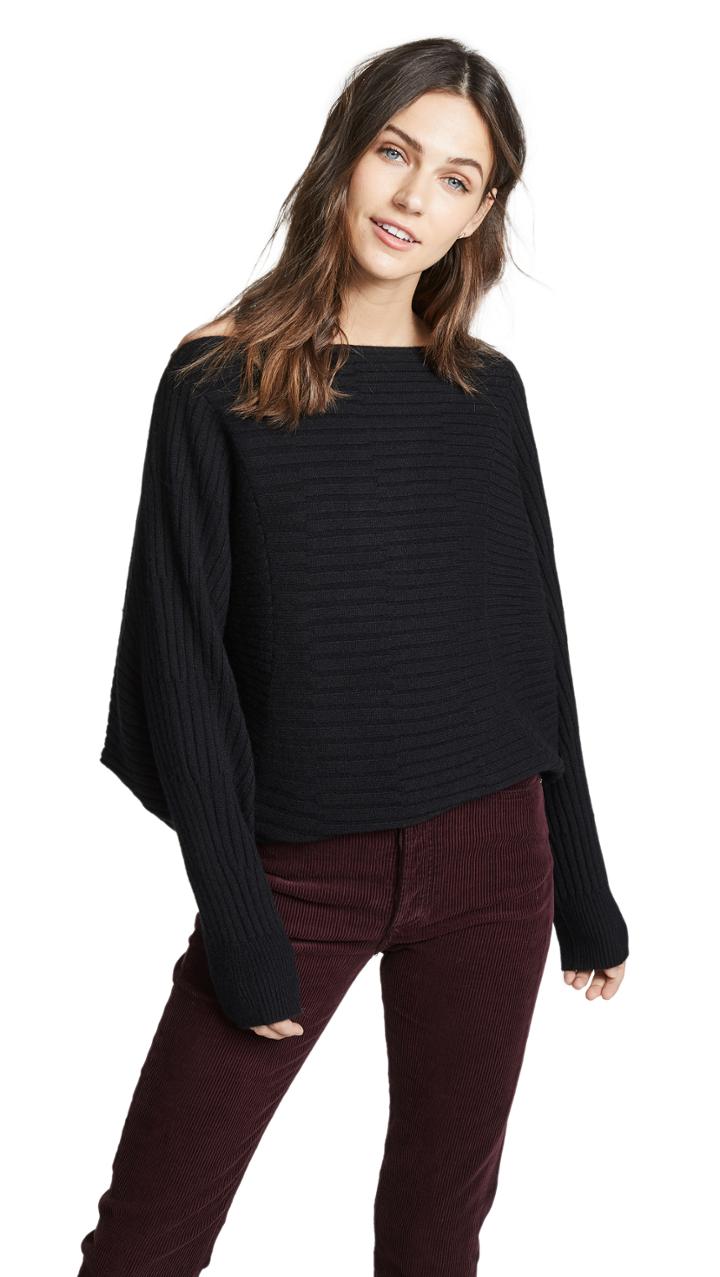 Tse Cashmere Circular Ribbed Sweater