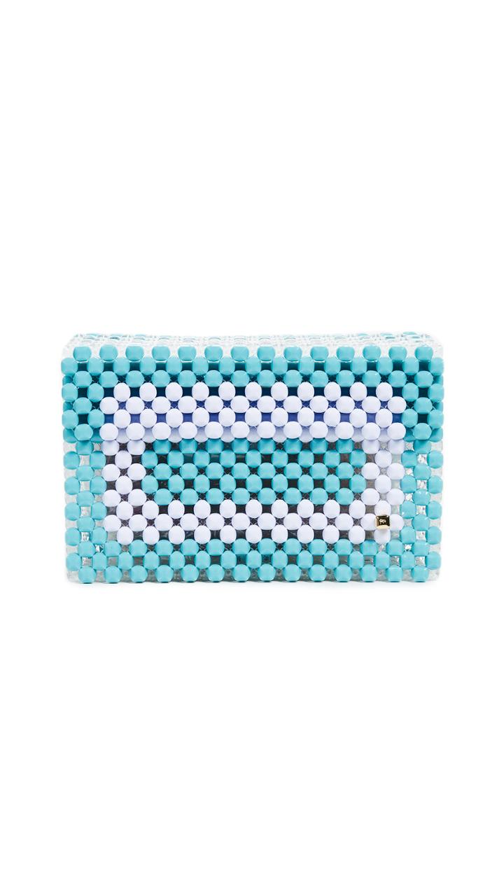 Lucy Folk Imperial Mini Cocktail Clutch