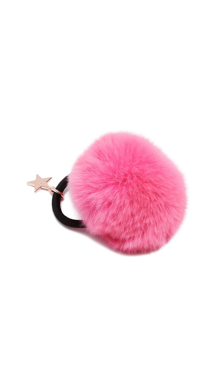 Jocelyn Rex Rabbit Pom Pom Hair Tie