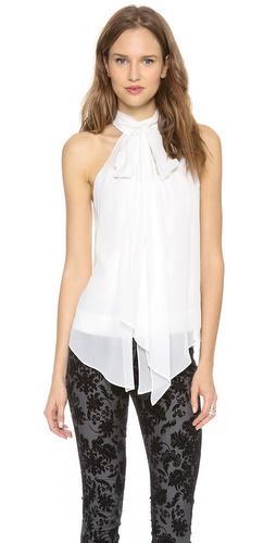 Robert Rodriguez Silk Tie Top