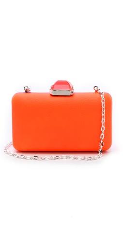 Overture Judith Leiber Jamie Neon Colorblock Clutch