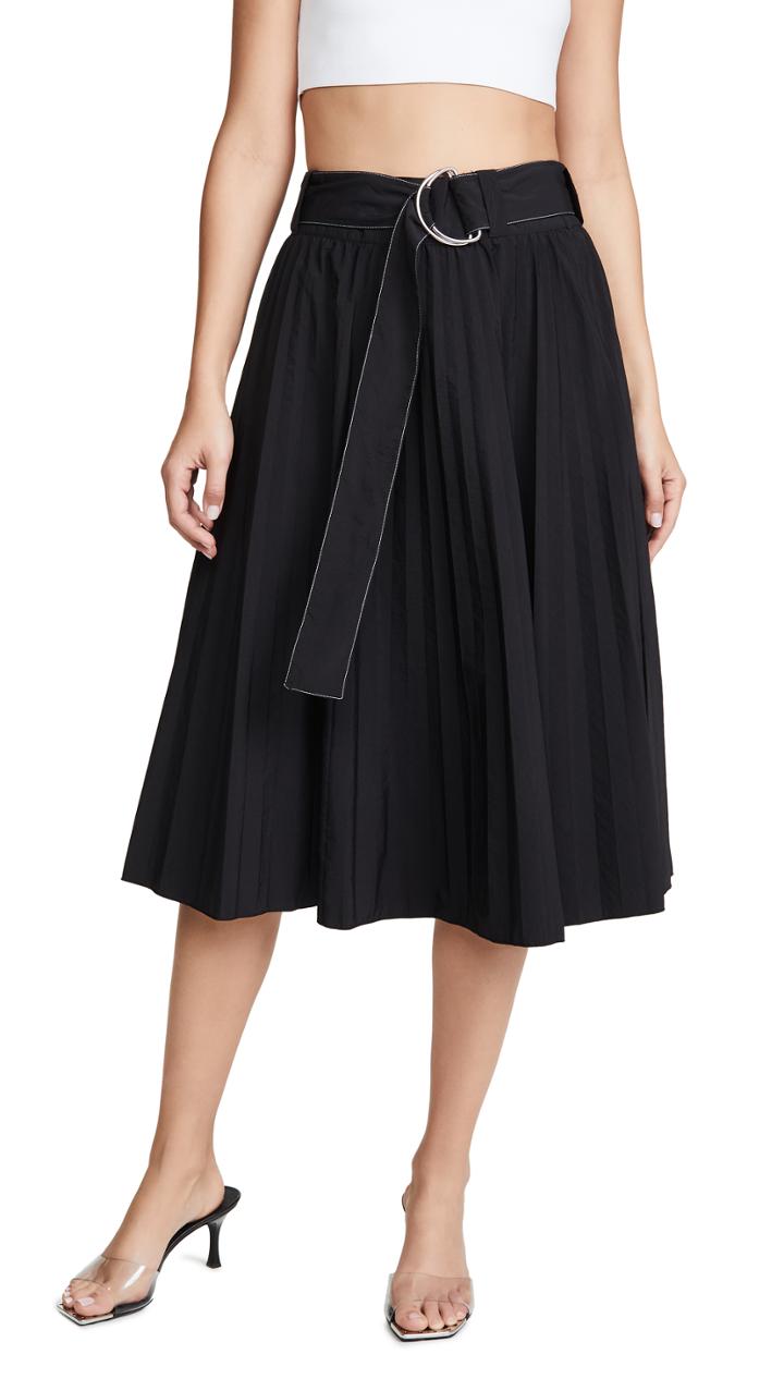 Proenza Schouler Pswl Pleated Parachute Skirt