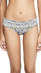 Tory Burch Costa Printed Hipster Bottoms