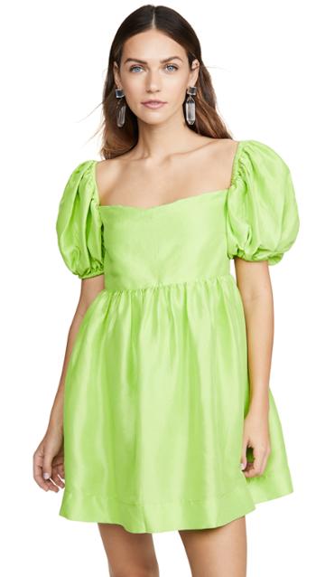 Azeeza Puff Sleeve Mini Dress