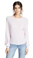 Autumn Cashmere Cashmere Sweater With Imitation Pearls