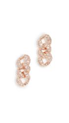 Shay 18k Large Solitaire Emerald Cut Diamond Earrings