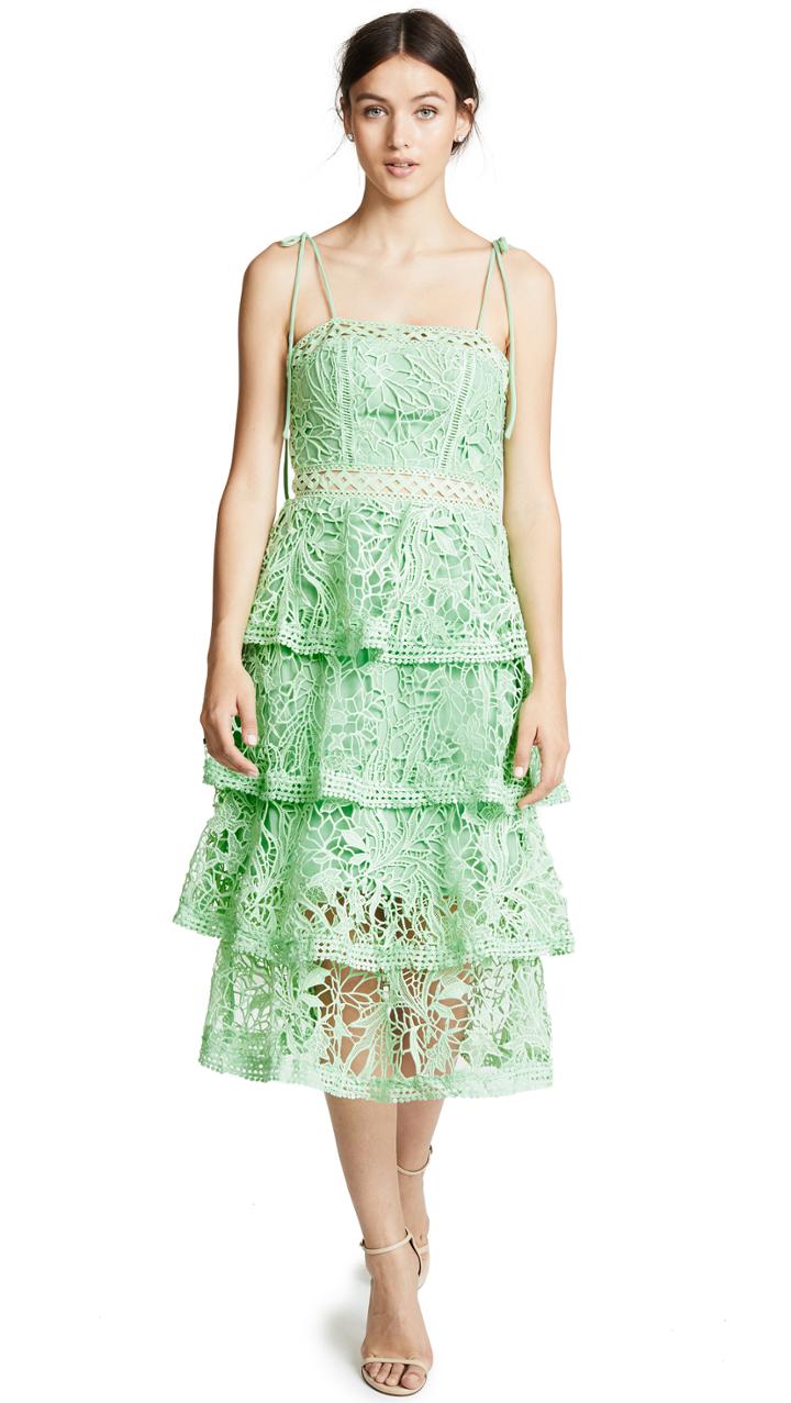 Glamorous True Decadence Dress With Tiered Lace