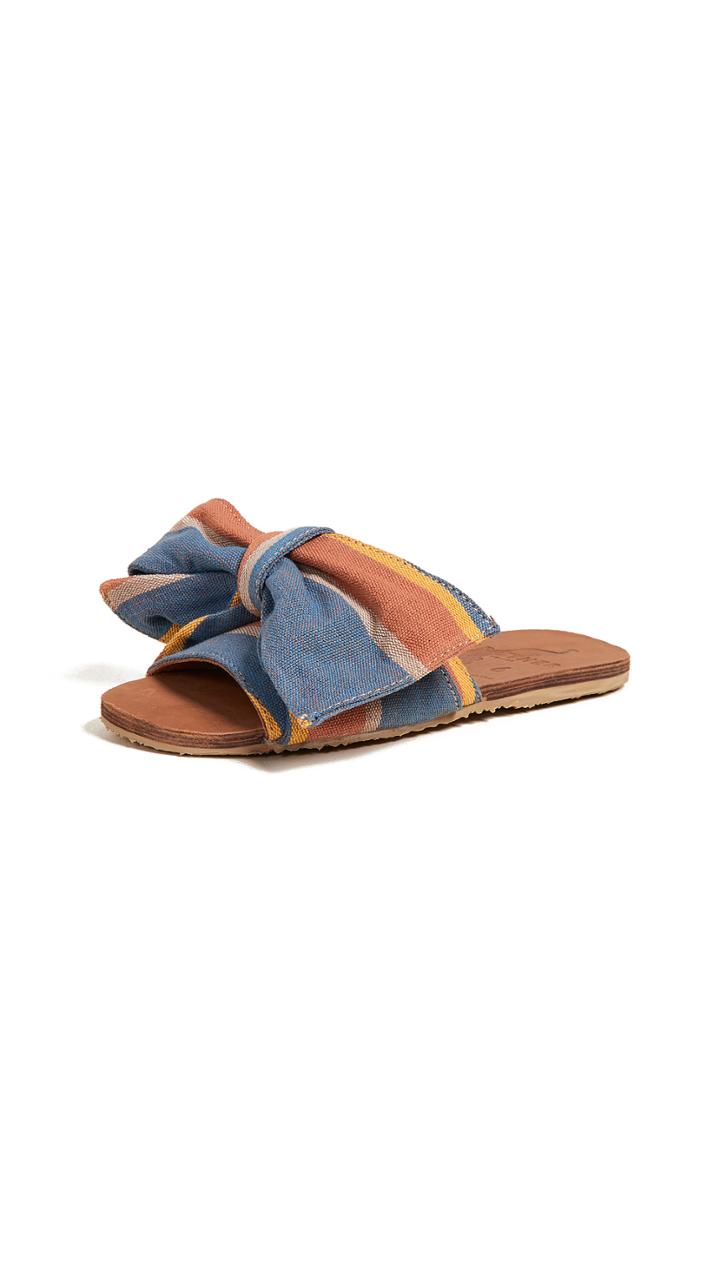 Brother Vellies Burkina Knot Slides