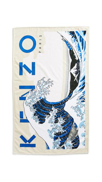 Kenzo Kenzo Wave Beach Towel