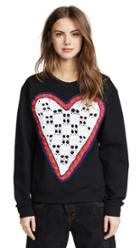 Michaela Buerger Crochet Heart Sweater