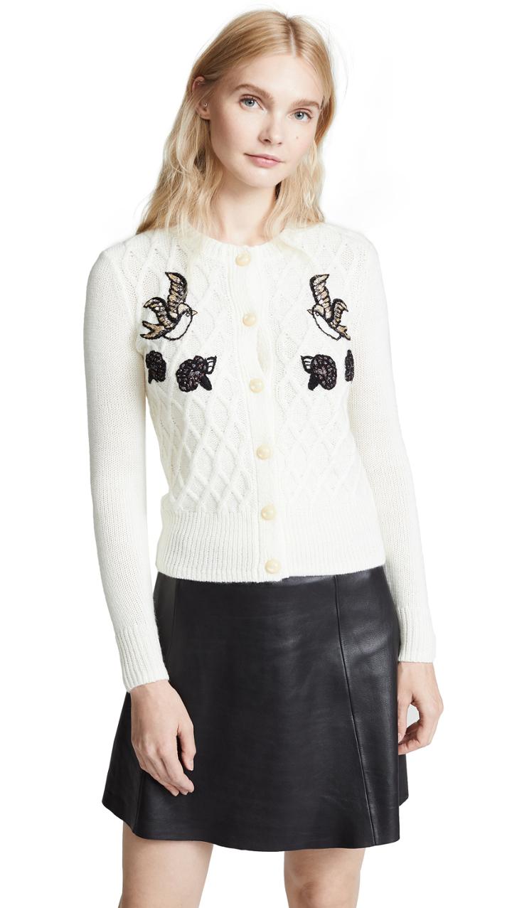 Coach 1941 Embroidery Cardigan