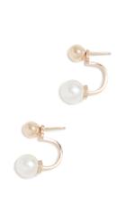 Mateo 14k Gold With Freshwater Cultured Pearl Drop Earrings