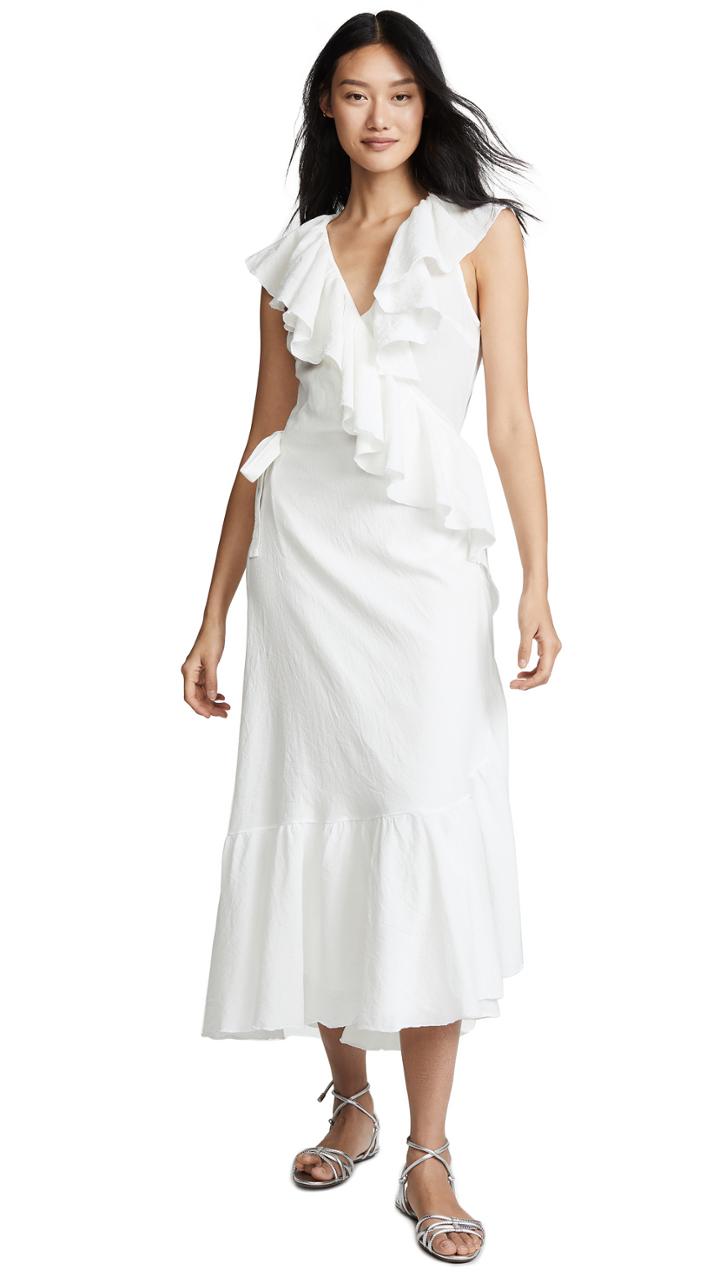 9seed Granada Ruffle Wrap Dress