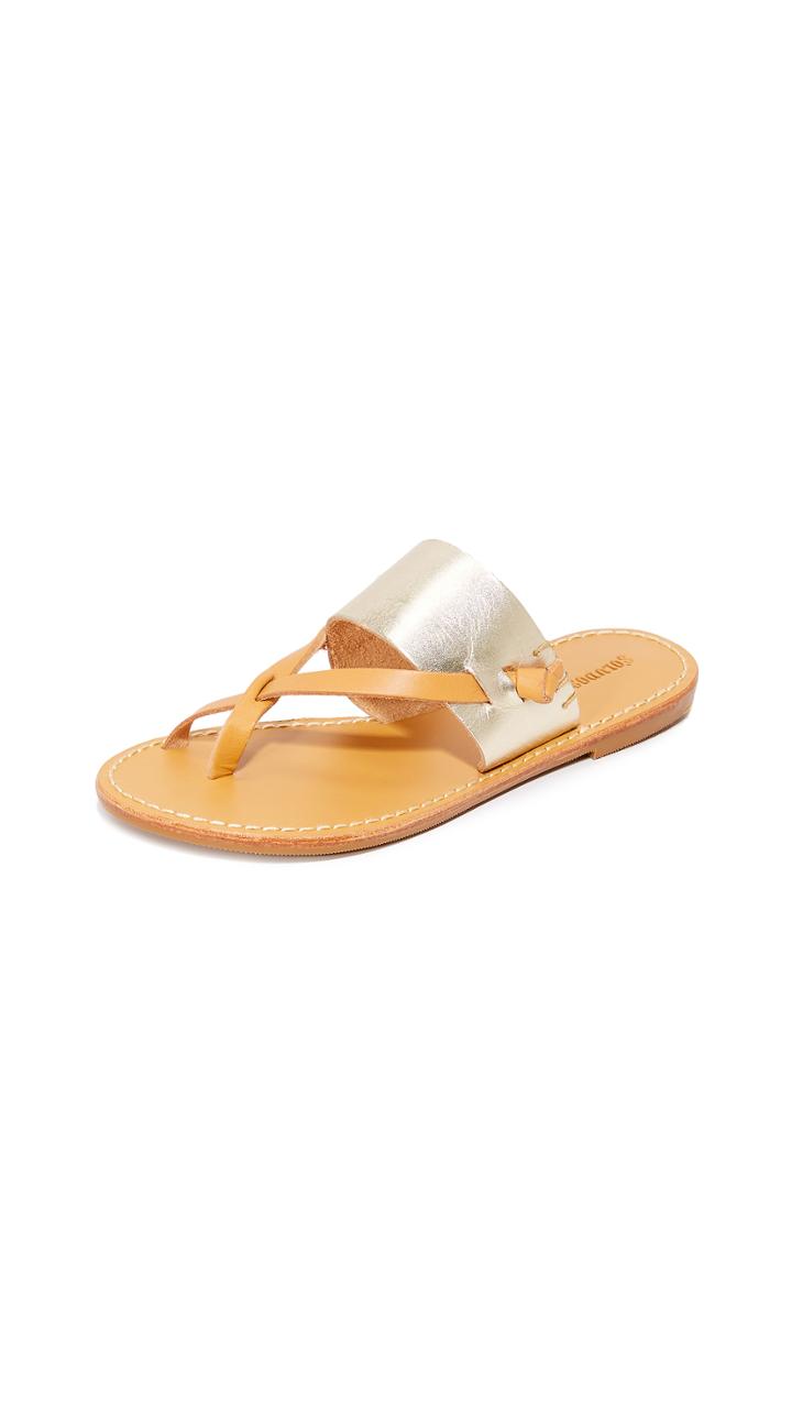 Soludos Slotted Thong Sandals