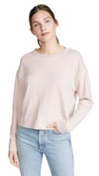 James Perse Relaxed Cropped Pullover