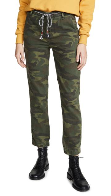 Sundry Camo Clean Straight Trousers