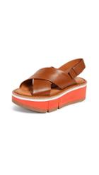 Clergerie Anae Crisscross Sandals